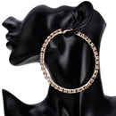 Around The Way Rhinestone Earrings