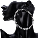 Around The Way Rhinestone Earrings