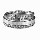 Cuffed Roman Numeral Bracelet Set
