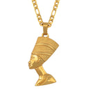 Queen Nefertiti Pendant Necklace