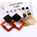 Stud Hoops & Tassels Earring Sets