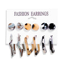 Stud Hoops & Tassels Earring Sets